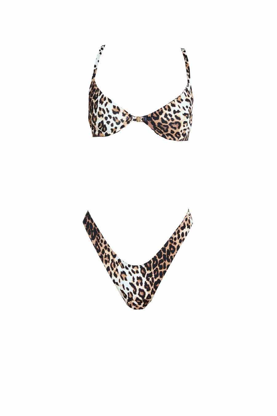 ELLE bottoms - leopard  -  SWIM BOTTOMS  -  B Ā M B A S W I M