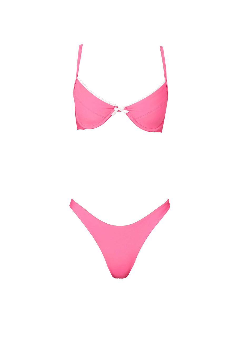 BELLA bra - melon  -  SWIM TOPS  -  B Ā M B A S W I M